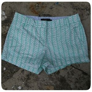 J.Crew | Tribal Patter Chinos Shorts | Size 2